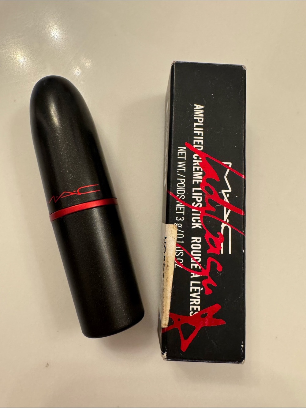 MAC Cosmetics Viva Glam Gaga 2 Lipstick NWT in original box - Picture 3 of 8